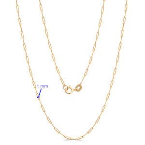 Corrente Malha Cartier Ouro Amarelo 18k - 40,5 cm