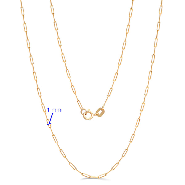 Corrente Malha Cartier Ouro Amarelo 18k - 40,5 cm