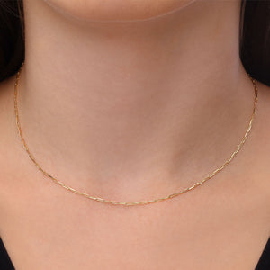 Corrente Malha Cartier Ouro Amarelo 18k - 40,5 cm