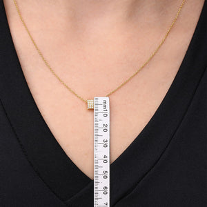 Conjunto Quadrado com Zircônias Prata