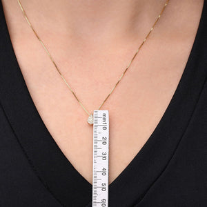 Conjunto em Prata 925 Gota com Zircônias