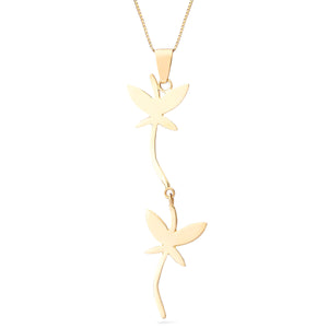 Pingente Em Ouro Amarelo 18k Libélula
