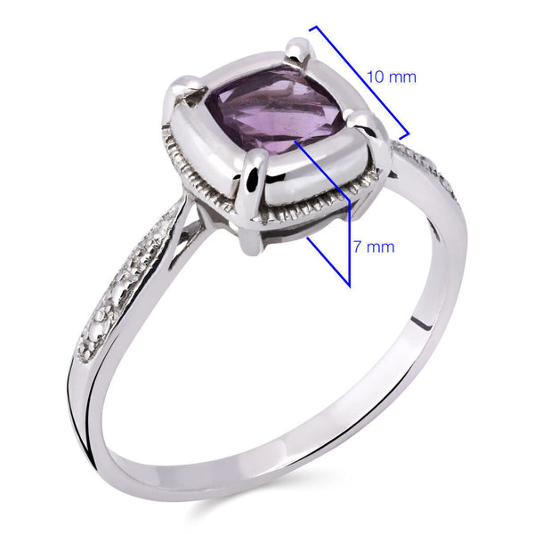 Conjunto em Prata 925 com Ametista