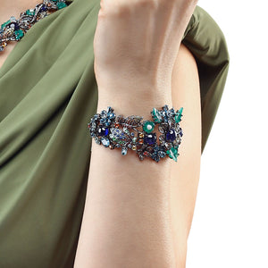 Pulseira Linha Premium em Prata 925 com Mix de Pedras Naturais
