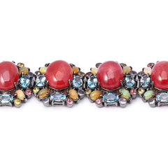 Pulseira Linha Premium em Prata 925 com Mix de Pedras