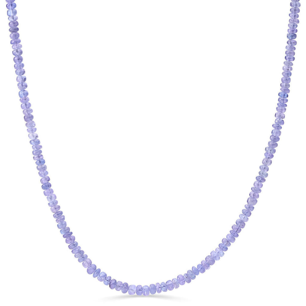 Colar em Prata 925 com Tanzanita Briolet