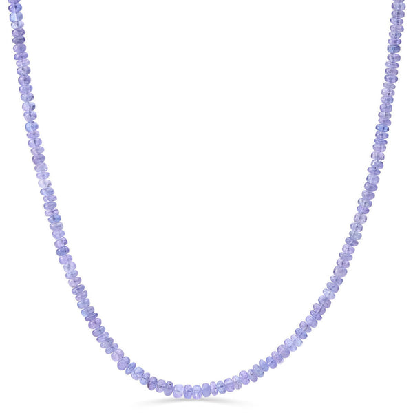 Colar em Prata 925 com Tanzanita Briolet