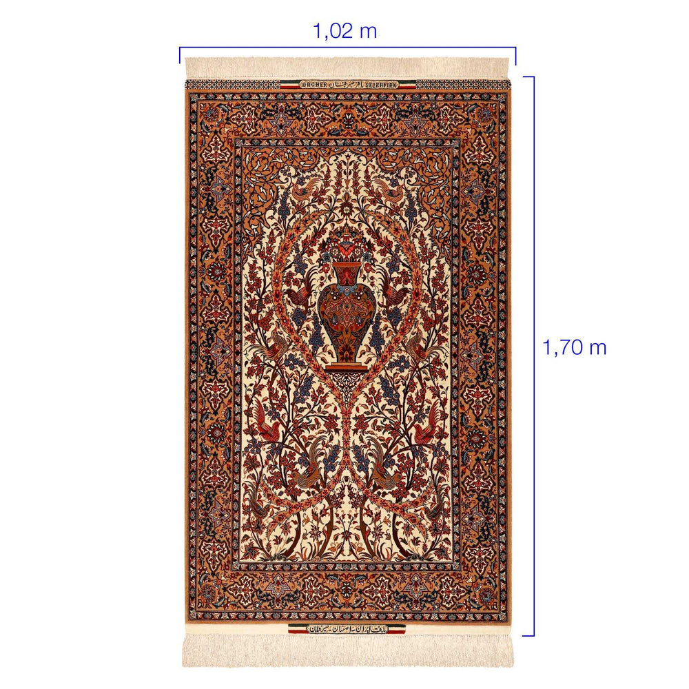 Tapete Iraniano Isfahan Seirafian