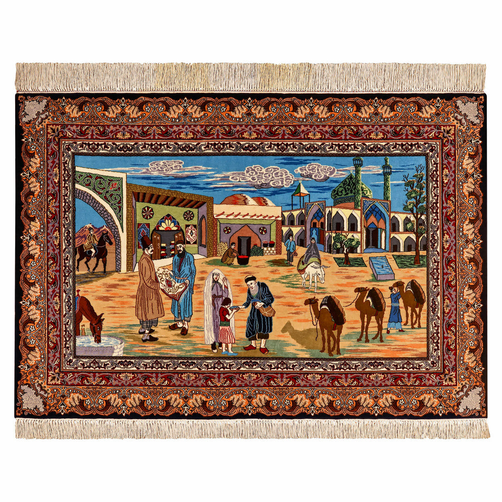 Tapete Iraniano Isfahan 1,59 x 1,09
