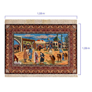Tapete Iraniano Isfahan 1,59 x 1,09