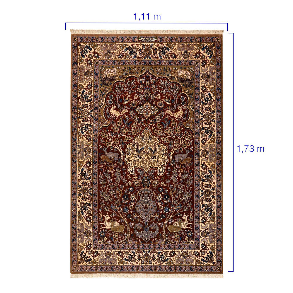 Tapete Iraniano Isfahan Dovari