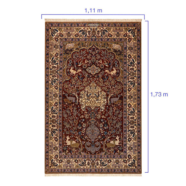 Tapete Iraniano Isfahan Dovari