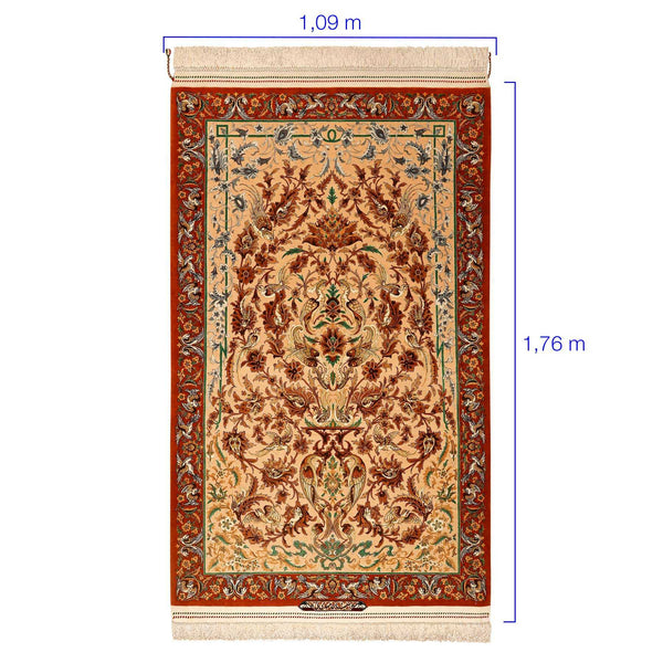 Tapete Iraniano Isfahan Mehndi