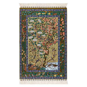 Tapete Iraniano Isfahan com Pedra