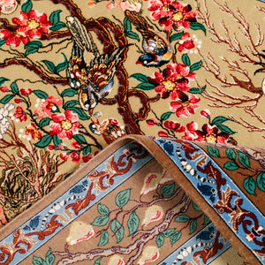 Tapete Iraniano Isfahan com Pedra
