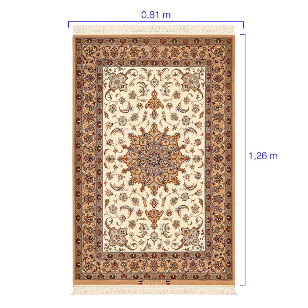 Tapete Iraniano Isfahan 1,26 x 0,81