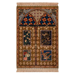 Tapete Iraniano Isfahan com Pedras