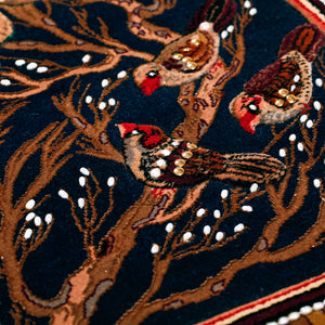 Tapete Iraniano Isfahan com Pedras