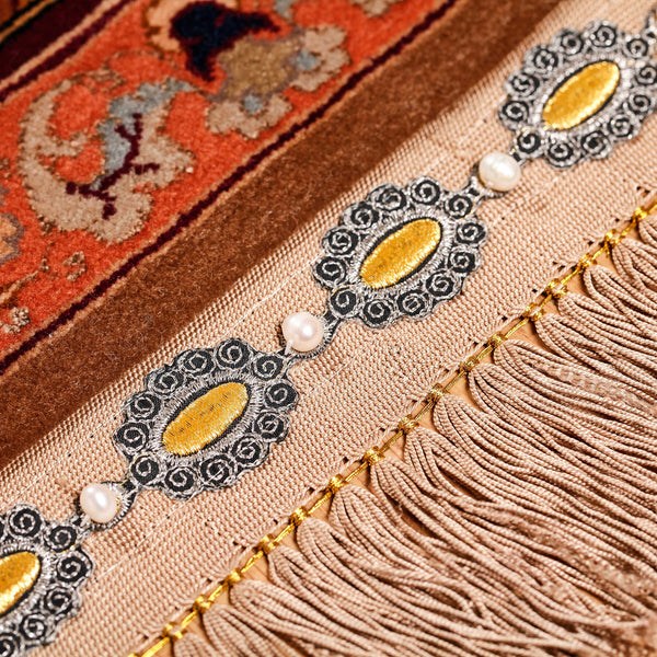 Tapete Iraniano Isfahan com Pedras
