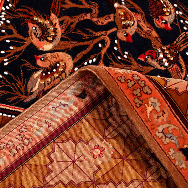 Tapete Iraniano Isfahan com Pedras