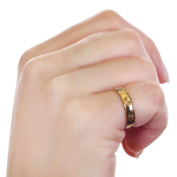 Aliança em Ouro Amarelo 18k