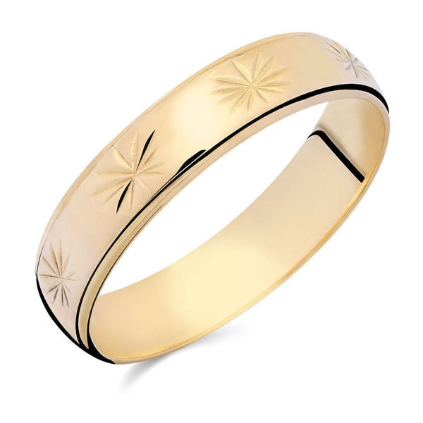 Aliança em Ouro Amarelo 18k