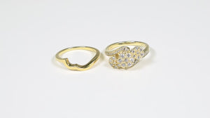 Anel em Prata 925 com Diamantes