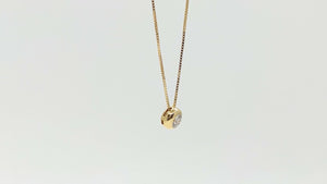 Pingente em Ouro Amarelo 18k com Diamante VS1